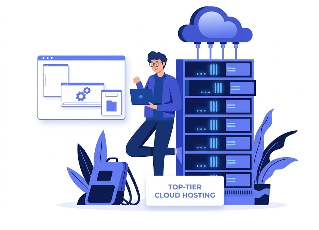 Dependable Linux VPS hosting with advanced features — NVMe SSD storage, dedicated CPU cores, root access, and 99.9% uptime