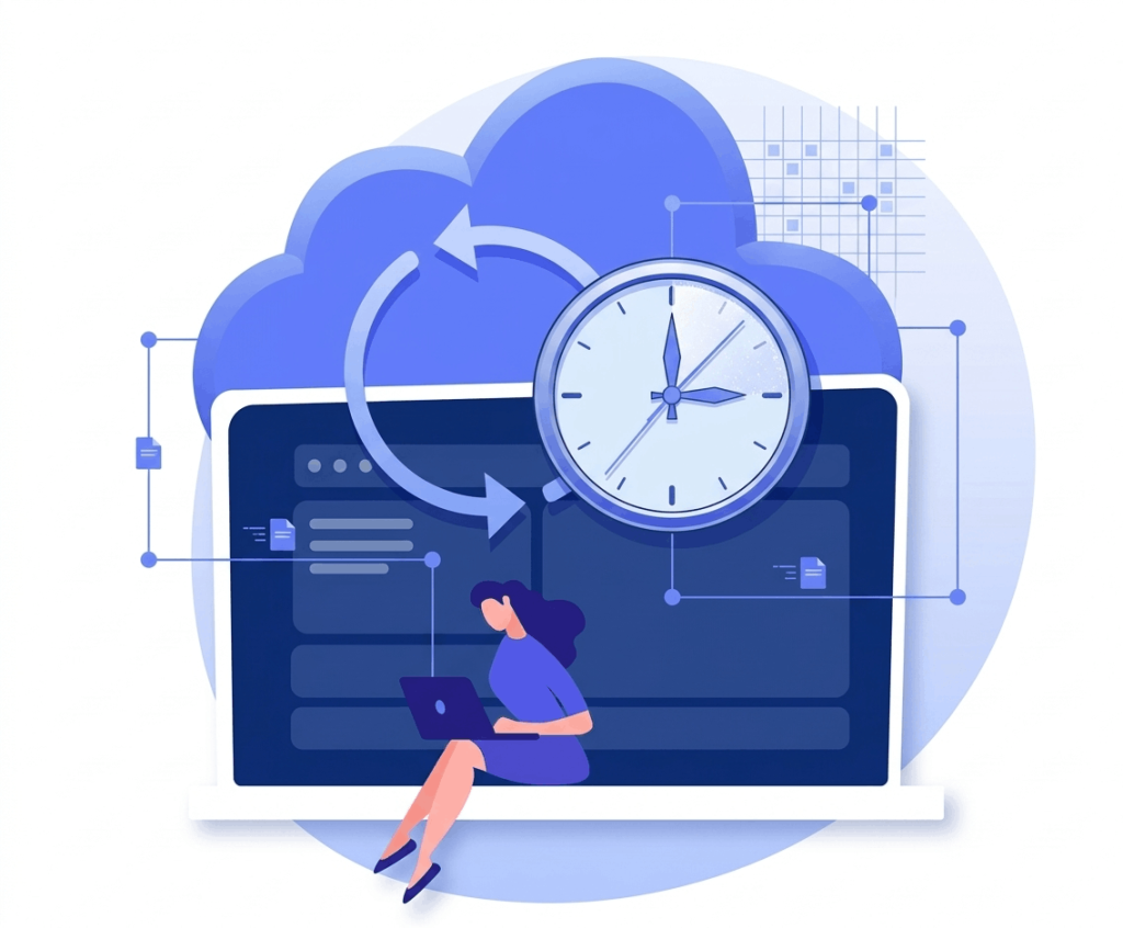 Automated daily backups for Windows VPS hosting with one-click snapshot restore