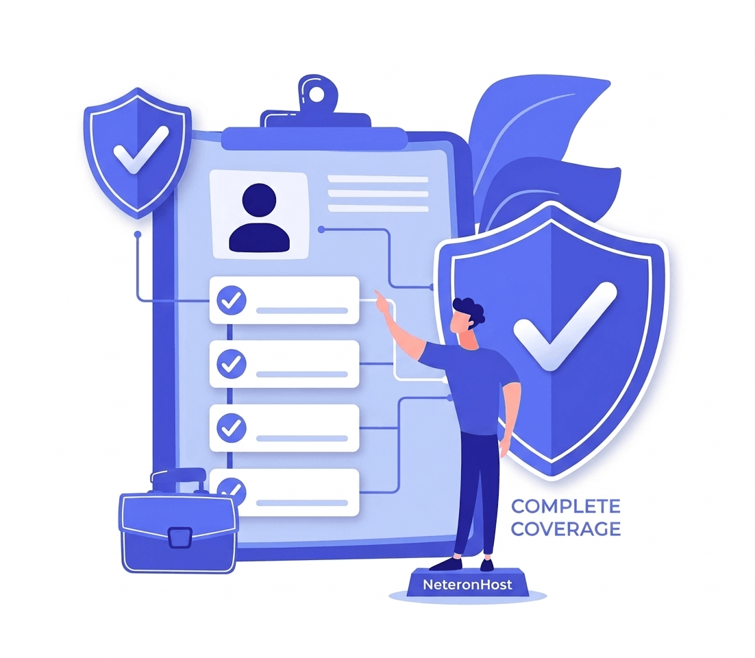 Linux VPS enterprise-grade security with hardware firewalls and DDoS mitigation up to 100 Gbps on every plan