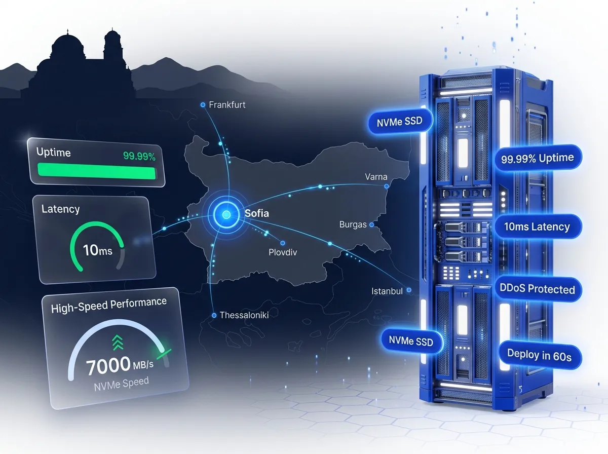 VPS Hosting in Bulgaria: NVMe Servers, Instant Deploy