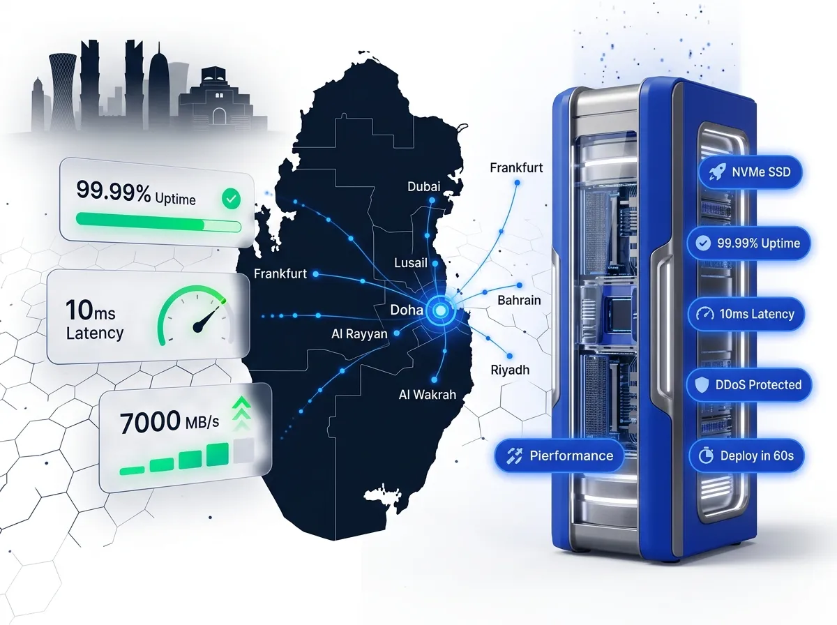 VPS Hosting in Qatar: NVMe Servers, Instant Deploy