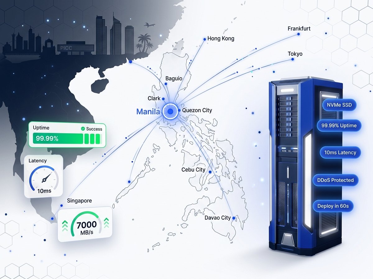 Philippines VPS Hosting: NVMe Servers in Manila | NeteronHost